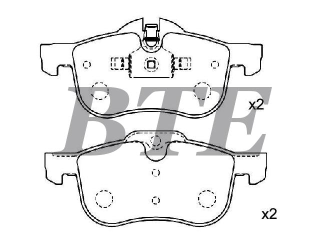 Brake Pad Set:SFP100511