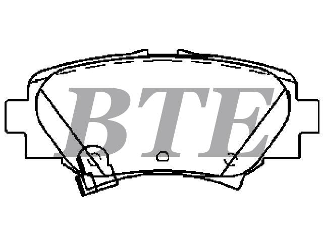 Brake Pad Set:B4Y0-26-48ZA