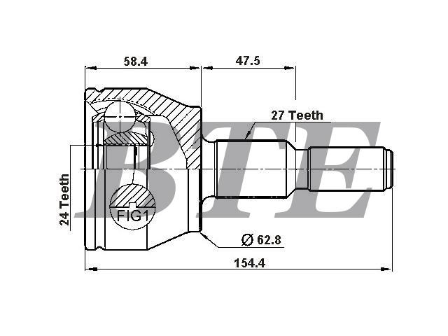 CV Joint Kit:1692088