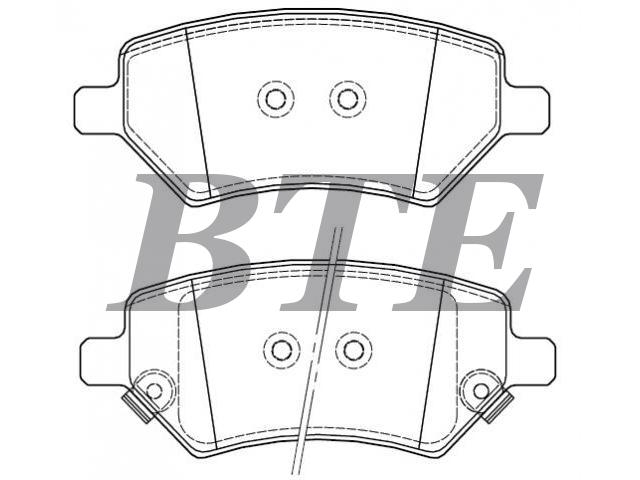 Brake Pad Set:J42-3501080