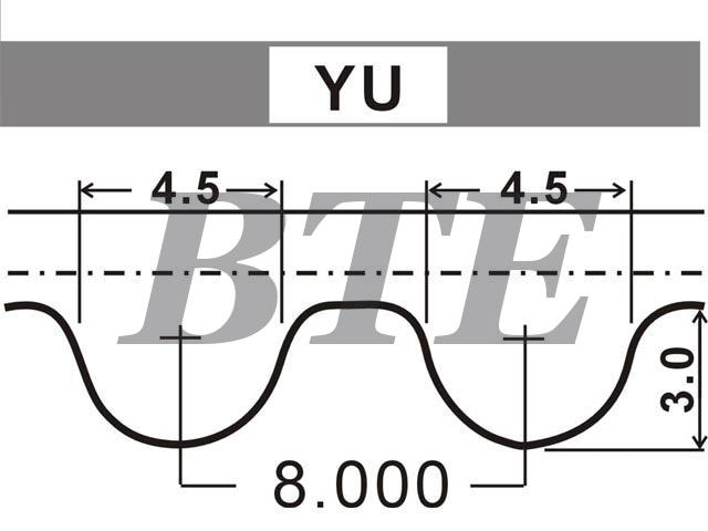 Timing Belt:Z502-12-205