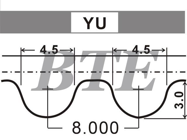 Timing Belt:WAM2804