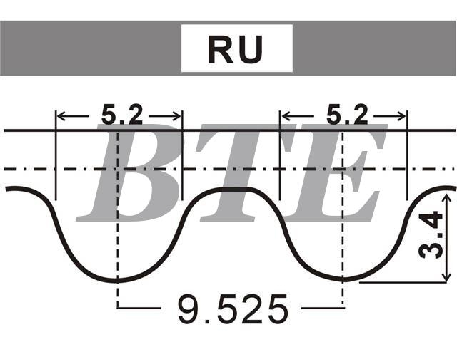 Timing Belt:OK88R-12-205